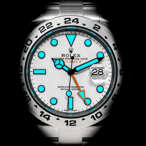 rolex explorer ii chromalight|Rolex chromalight timeline.